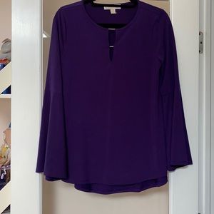 Purple Michael Kors blouse